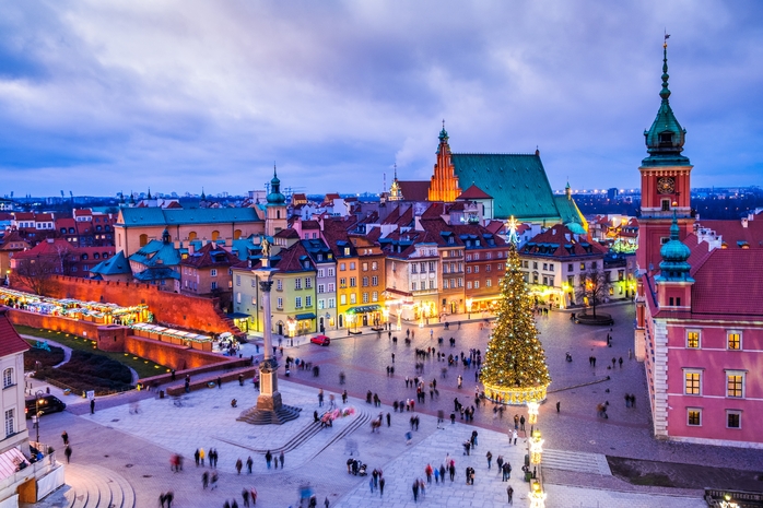 Warszawa na Boże Narodzenie