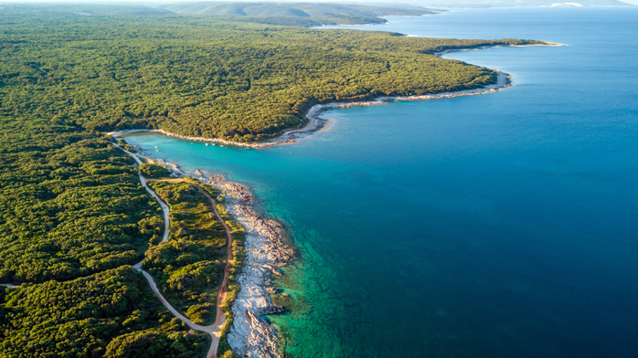 Istria widok na wybrzeże