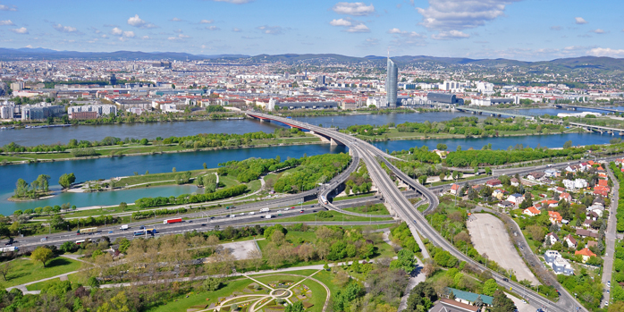 Wiedeń panorama miasta