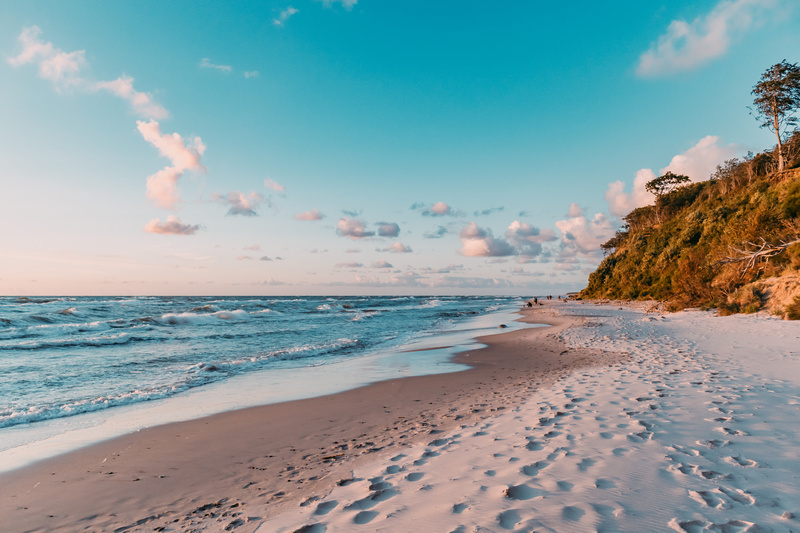 Bałtycka plaża