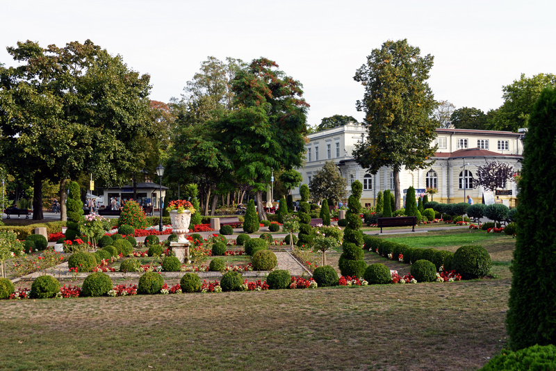 Park w Międzyzdrojach