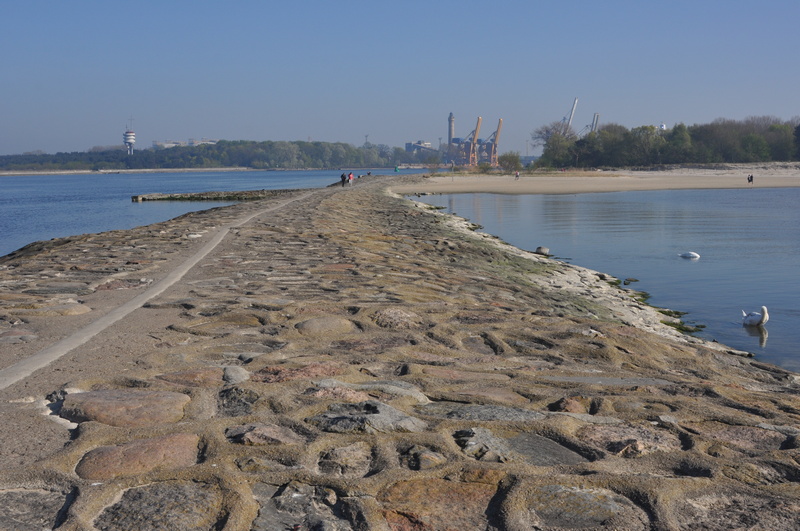  Zabytkowy falochron Świnoujście