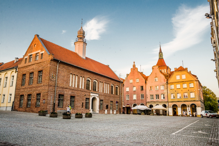 Stare miasto w Olsztynie
