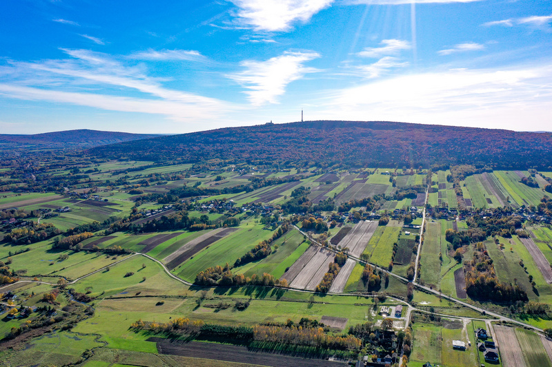 Góry Świętokrzyskie panorama