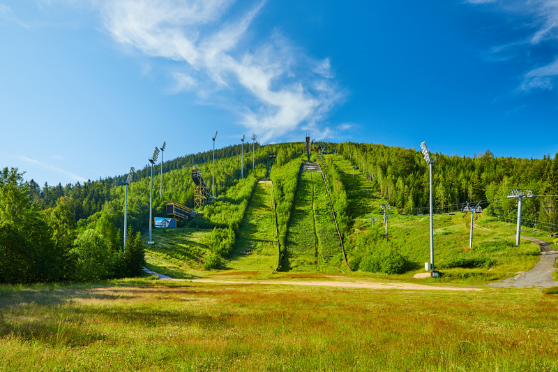 Mamucia skocznia w Harrachovie