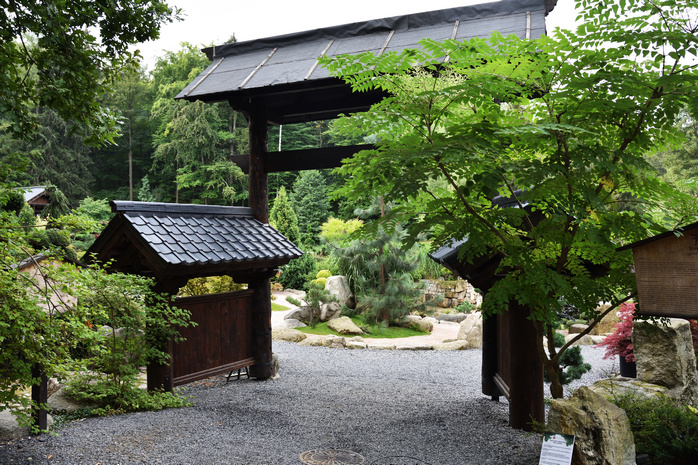 Ogród japoński w Karkonoszach niedaleko Szklarskiej Poręby