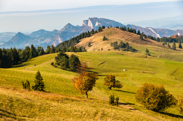 Pieniny jesienią