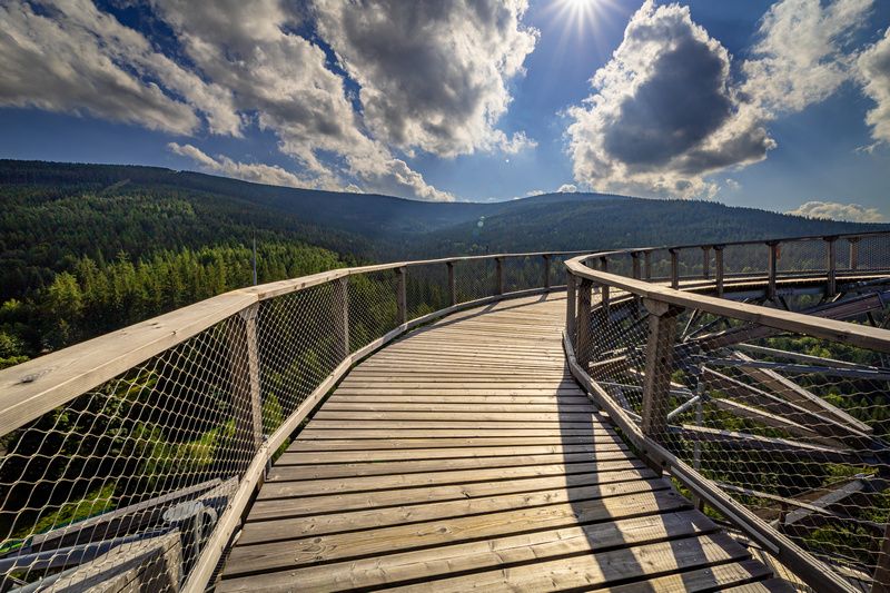 Ścieżka Sky Walk w Świeradowie-Zdroju