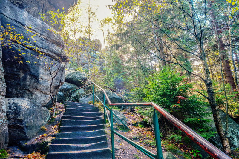 Szlak na Szczeliniec Wielki
