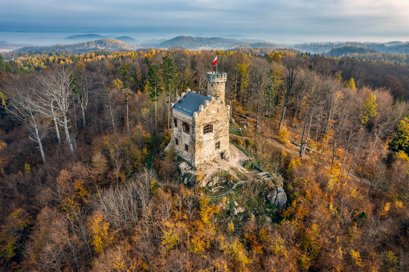 Zamek Henryka - atrakcja w okolicy Karpacza