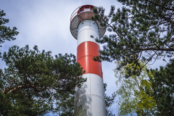 Najniższa latarnia morska w Polsce w Jastarni
