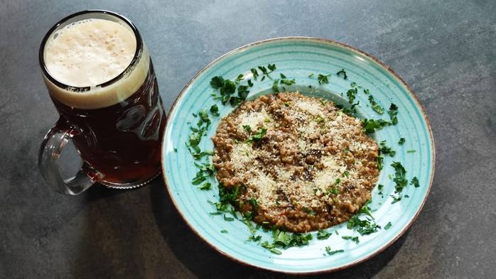 Danie wegetariańskie w restauracji U Hochoła w Szklarskiej Porębie