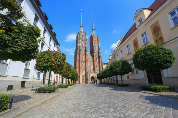 Katedra na Ostrowie Tumskim we Wrocławiu