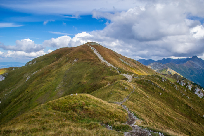 Szlak w Tatrach przez Czerwone Wierchy