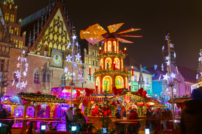 Wrocław i jeden z najpiękniejszych jarmarków bożonarodzeniowych w Polsce