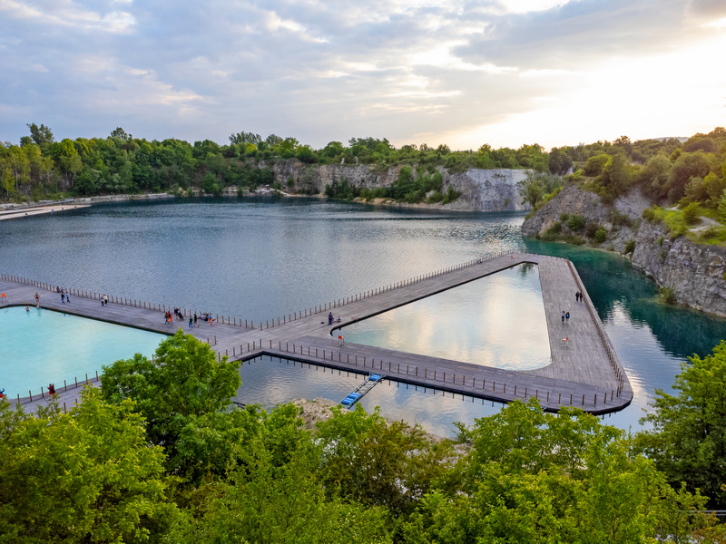 Zakrzówek widok z góry