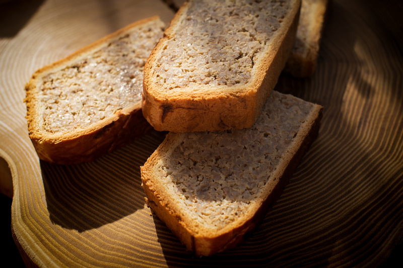 Pokrojone pierogi z kaszą gryczaną