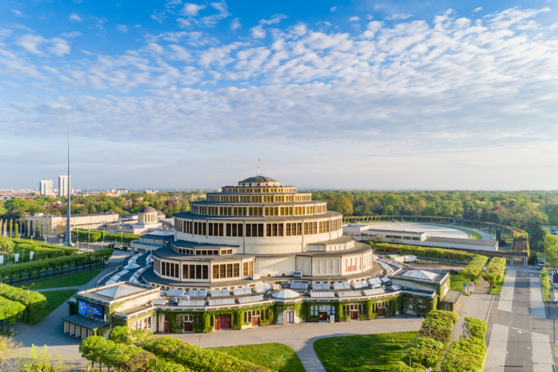 Hala Stulecia we Wrocławiu - zabytek wpisany na listę UNESCO
