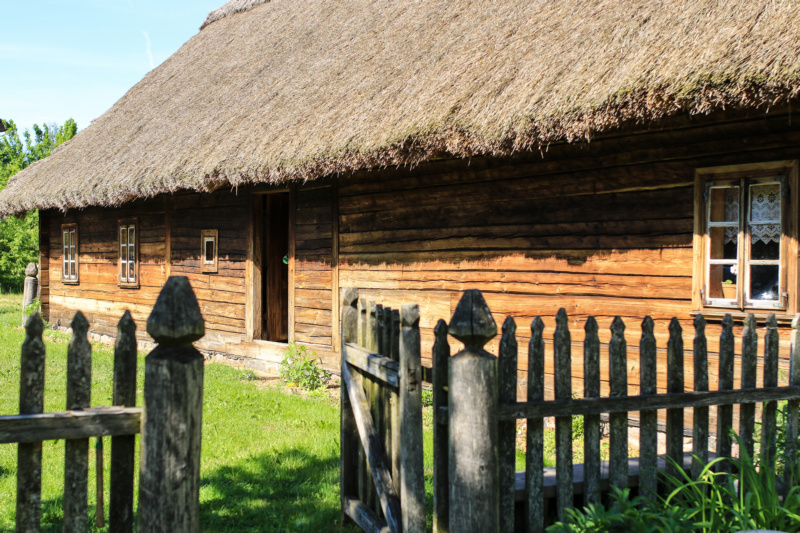 Chata w miejscowości Puńsk na Suwalszczyźnie