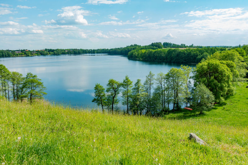 Jezioro Hańcza na Pojezierzu Suwalskim
