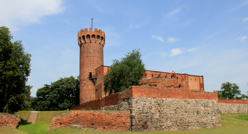 Ruiny zamku krzyżackiego w Świeciu
