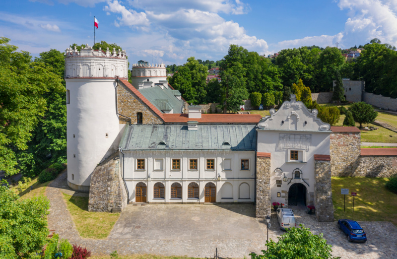 Zamek w Przemyślu na terenie woj. podkarpackiego