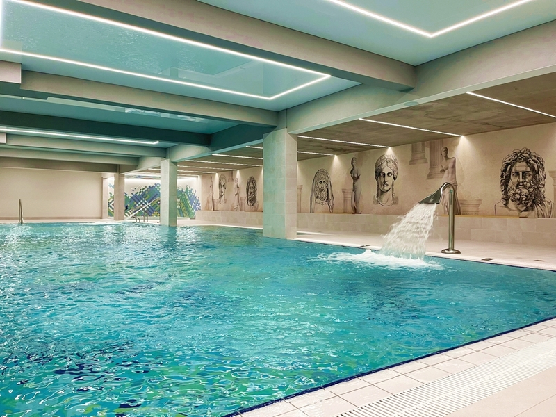 Basen w hotelu przy plaży w Świnoujściu