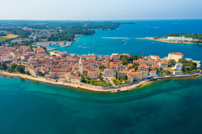 Poreč - turystyczna miejscowość na półwyspie Istria
