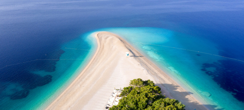 Zlatni Rat - jedna z najpopularniejszych chorwackich plaż