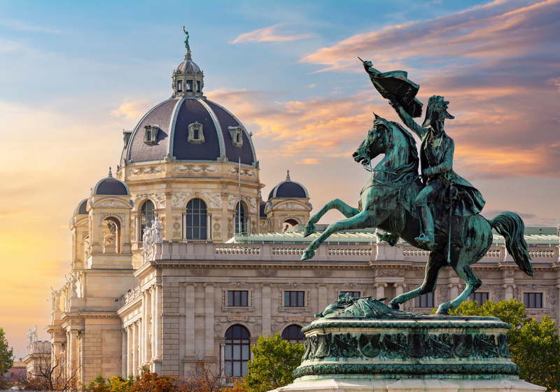 Charakterystyczne punkty turystyczne w Wiedniu
