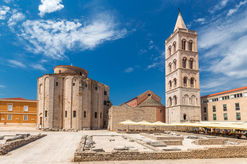 Historyczne centrum Zadaru w Chorwacji