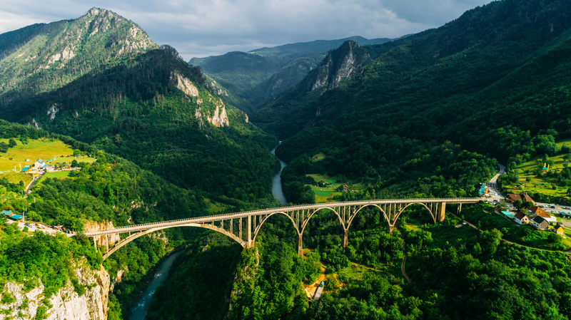 Most na Tarze w Czarnogórze