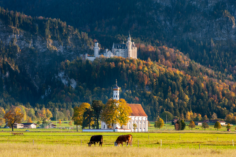 Neuschwanstein - jeden z najpiękniejszych zamków w Europie