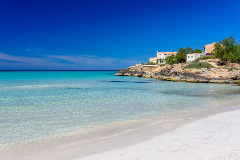 Plaża Es Trenc na Majorce