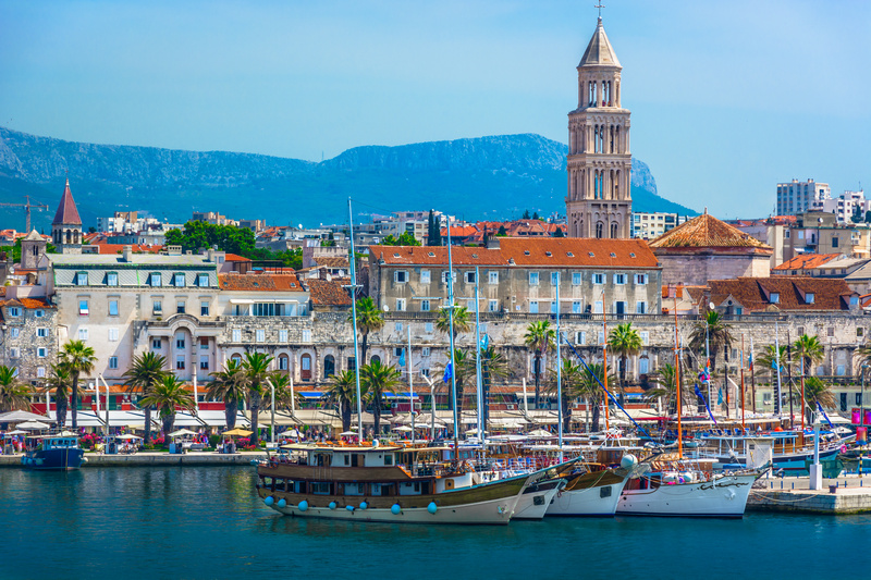 Split w Chorwacji - popularne miejsce na wakacje lub weekend za granicą