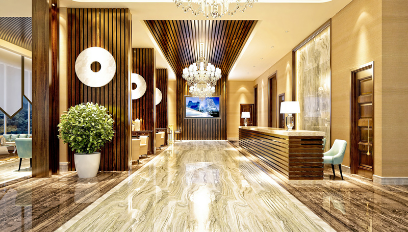 Ekskluzywne wnętrze hotelu