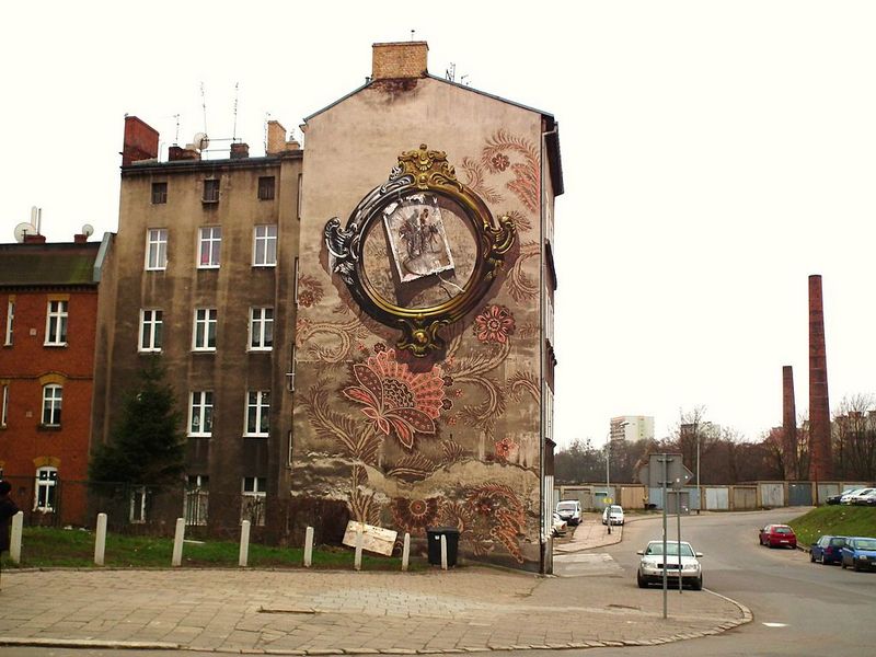 Mural w Szczecinie