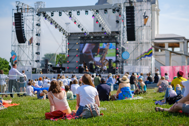 Muzyczny festiwal na świeżym powietrzu
