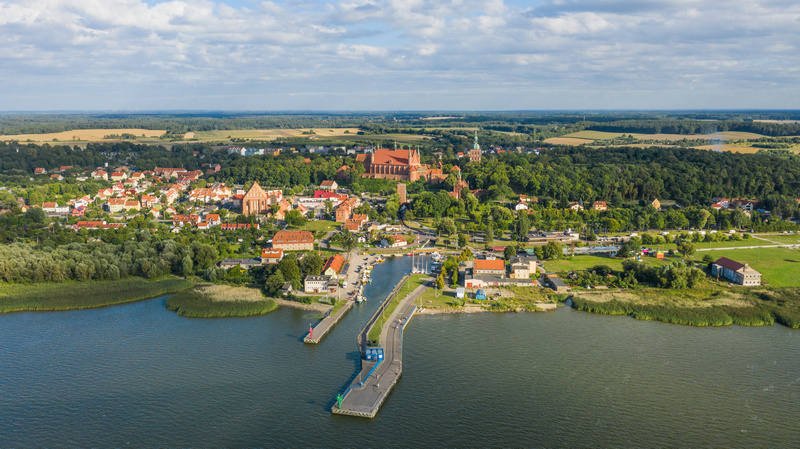 Frombork nad Zalewem Wiślanym