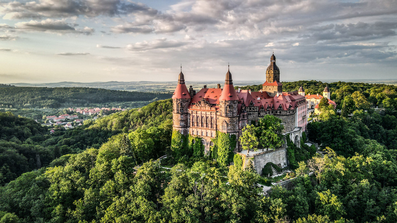  Zamek Książ na Dolnym Śląsku