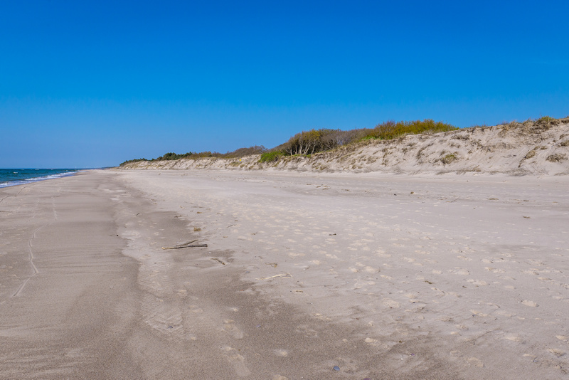 Dzika plaża dla nudystów