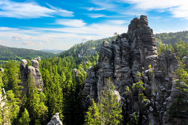 Teplickie Skały w Czechach