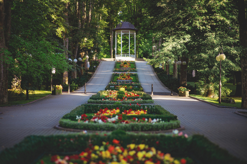 Park Zdrojowy - główna atrakcja Polanicy-Zdroju