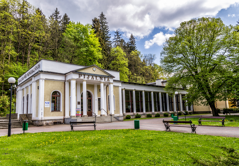 Pijalnia Wód Mineralnych - jedna z głównych atrakcji w Dusznikach Zdroju