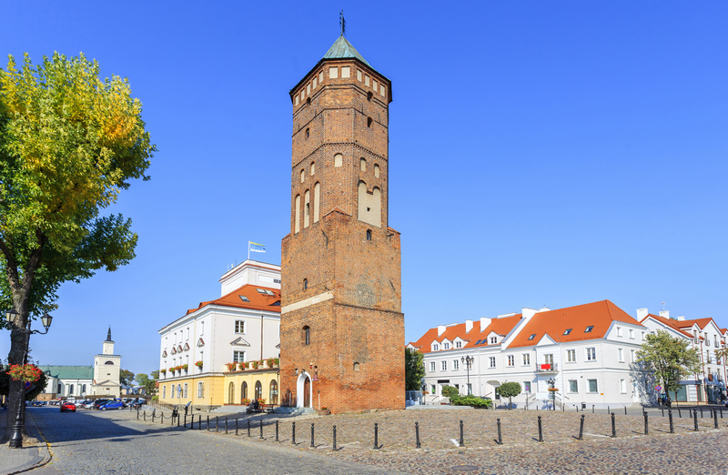 Rynek w Pułtusku - najdłuższy rynek w Polsce
