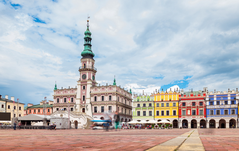 Rynek w Zamościu