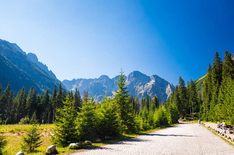Tatry w słoneczny dzień