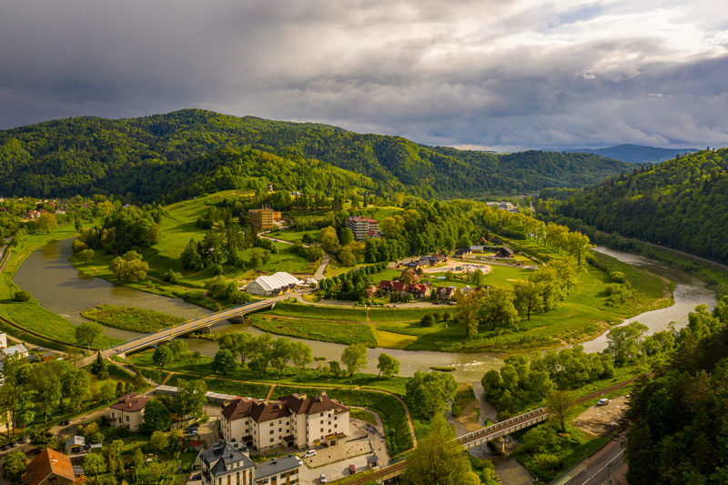 Widok na Muszynę Zapopradzie