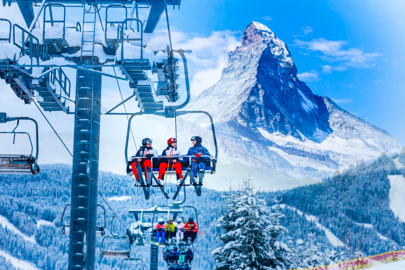 Zermatt i jeden z najlepszych stoków narciarskich w Europie
