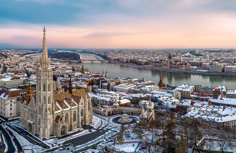 Budapeszt z lotu ptaka